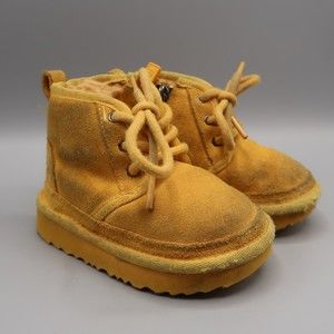 Ugg Toddler US Size 6 Toddler Neumel Chukka Boots II Tan 1017320T